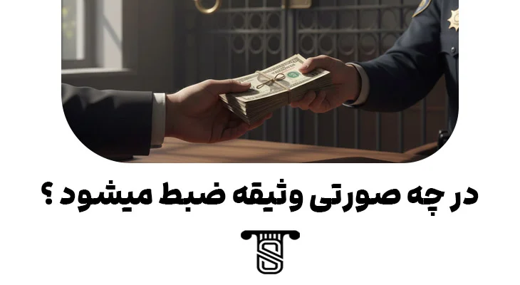 در چه صورت وثیقه ضبط میشود؟